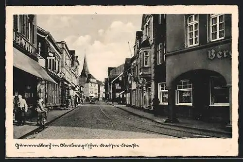 AK Gummersbach, Blick in die Kaiserstrasse