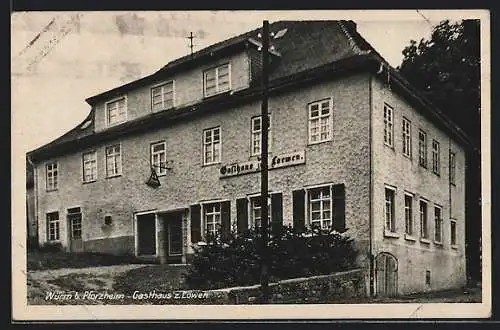AK Würm b. Pforzheim, Das Gasthaus z. Löwen