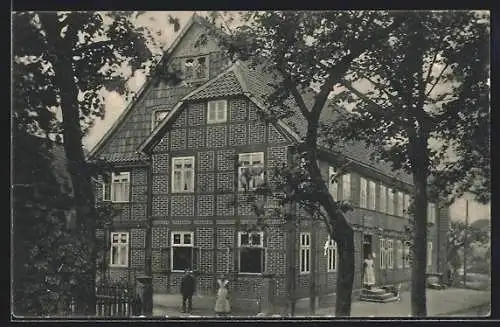 AK Sack /Alfeld, Gasthaus zur Erholung W. Vogelsang