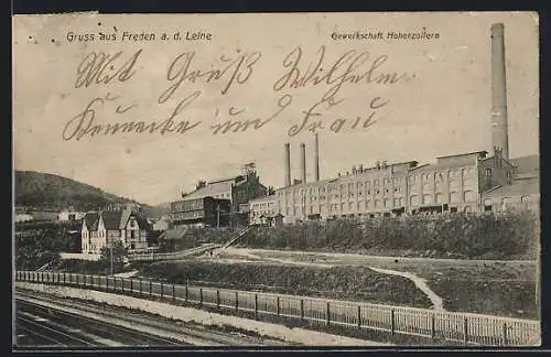 AK Freden / Leine, Gewerkschaft Hohenzollern, Salzbergwerk