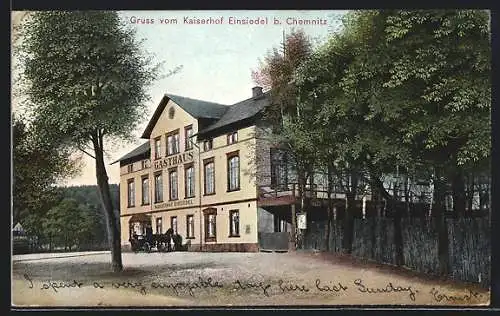 AK Einsiedel / Chemnitz, Gasthaus Kaiserhof