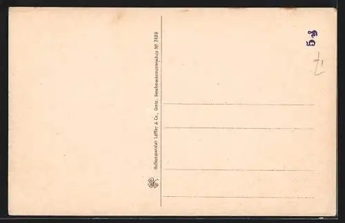 AK Coburg, Partie in der Mohrenstrasse