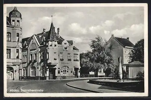 AK Hilden, Gasthof Deutsches Haus in der Benratherstrasse