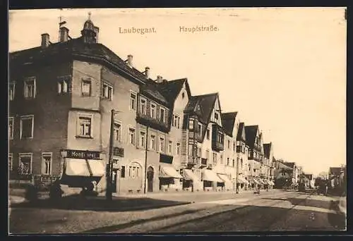 AK Dresden-Laubegast, Café-Konditorei in der Hauptstrasse