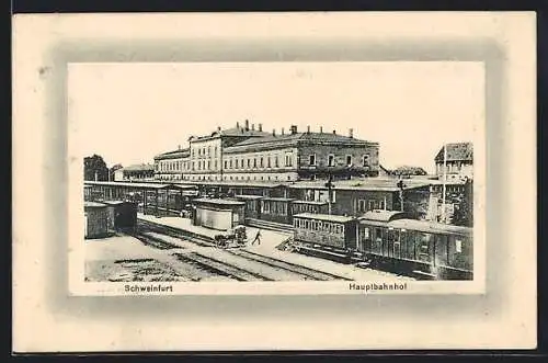 AK Schweinfurt, Züge im Hauptbahnhof