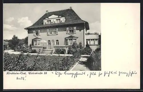 AK Kirchheim-Teck, Haus in der Wehrstrasse 55