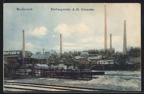 AK Mechernich, Bleibergwerks AG Schmelze