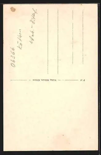 AK Geuz, Café Anhalt, Speisesaal, Garten-Caféterrasse