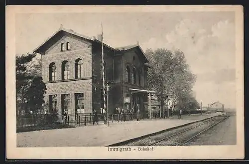 AK Immigrath, Bahnhof