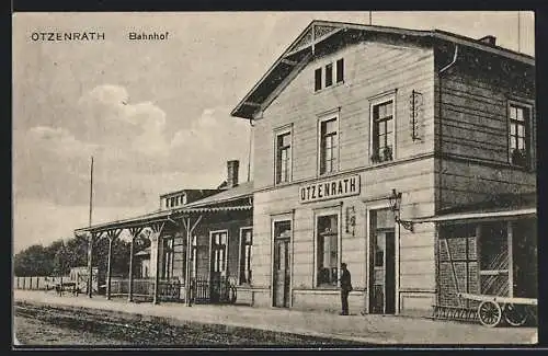 AK Otzenrath, Bahnhof, Bahnsteig