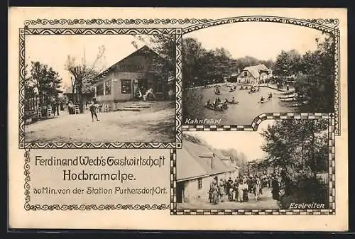 AK Gablitz, Ferdinand Wech's Gasthaus Hochramalpe
