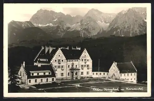 AK Kranzbach, Schloss Kranzbach mit Karwendel