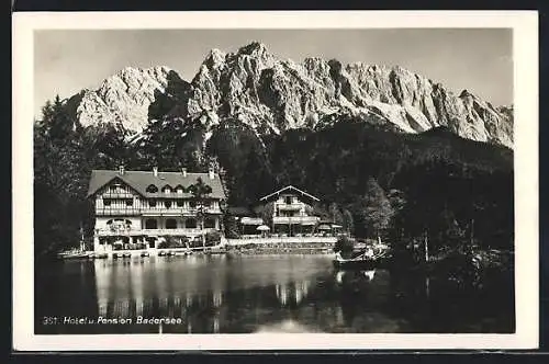 AK Badersee, Hotel und Pension Badersee
