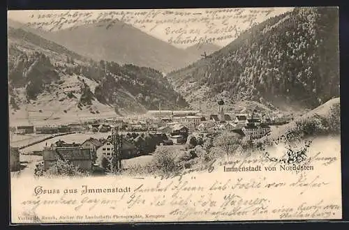 AK Immenstadt, Teilansicht von Nordosten