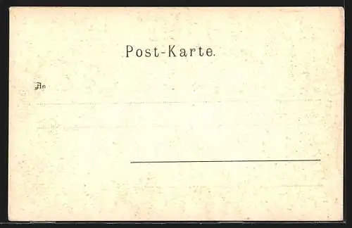 AK Berchtesgaden, Ortspartie und Hoher Göll