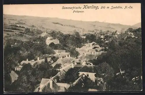 AK Kierling, Ortsansicht aus der Vogelschau