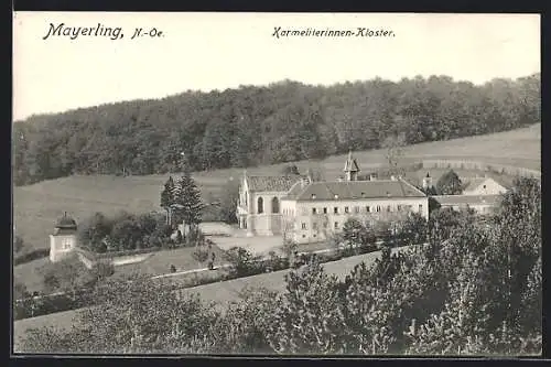 AK Mayerling, Blick auf das Karmeliterinnen-Kloster