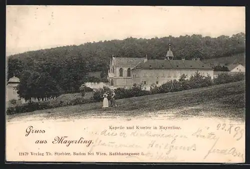 AK Mayerling, Kapelle und Kloster in Mayerling