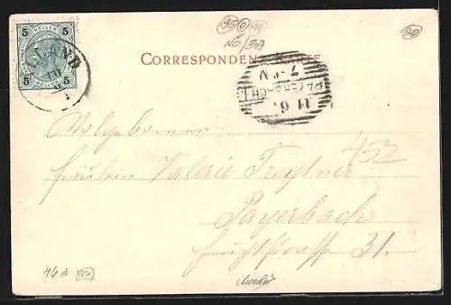 AK Mayerling /Nied.-Oester., Blick auf das Kloster