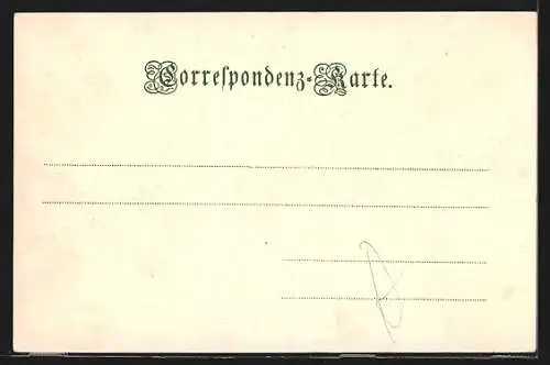 Lithographie Wien, Ansicht vom Rathaus