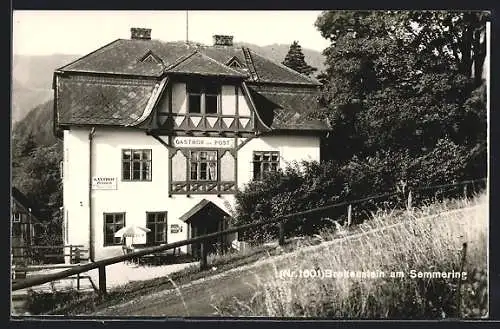 AK Breitenstein am Semmering, Gasthof zur Post