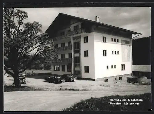 AK Ramsau am Dachstein, Die Pension Matschner im Sommer