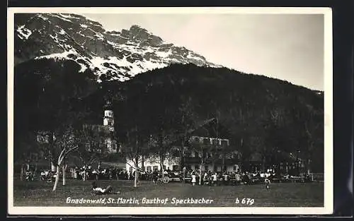 AK St. Martin /Gnadenwald, Am Gasthof Speckbacher