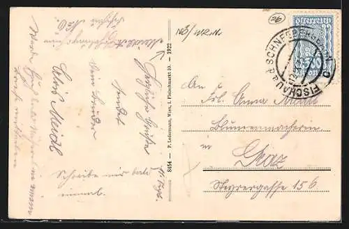 AK Fischau a. Steinfelde, Ortsansicht, Erholungsheim