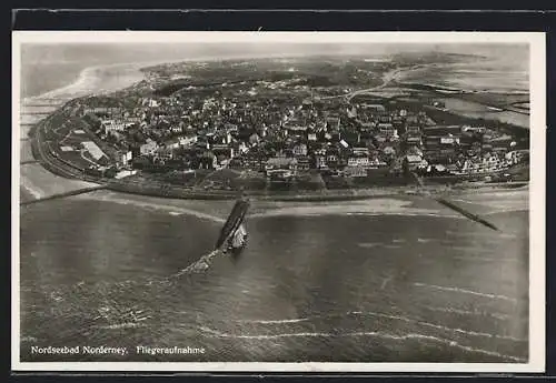 AK Norderney, Fliegeraufnahme