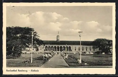 AK Norderney, Forntalansicht des Kurhauses