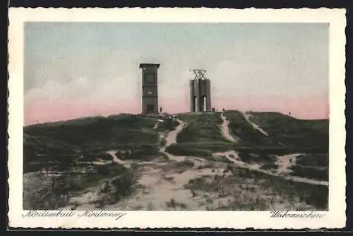 AK Norderney, Wahrzeichen auf der Düne