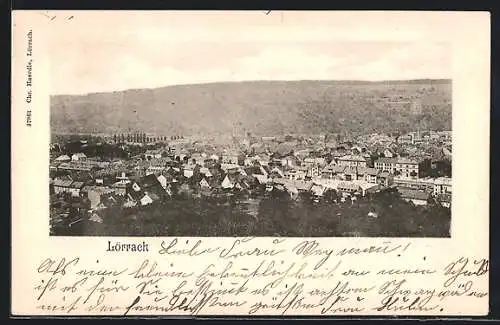 AK Lörrach, Totalansicht