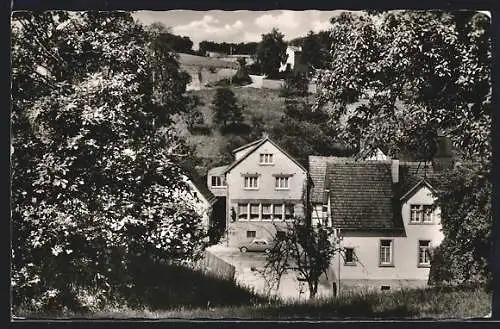 AK Bonsweiher im Odw., Gasthaus und Pension Zur Quelle