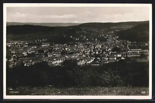 AK Lörrach-Stetten, Ortsansicht