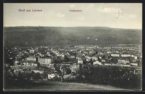 AK Lörrach, Totalansicht