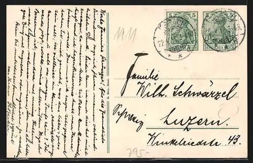 AK Lörrach, Ortsansicht