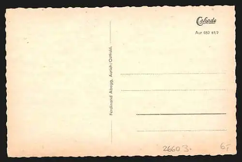 AK Aurich /Ostfr., Siedlung Neue Heimat, Strassenpartien