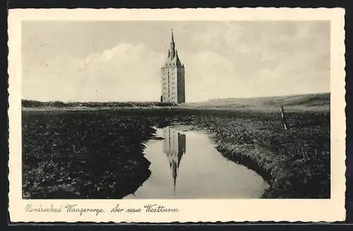 AK Wangerooge / Nordseebad, der neue Westturm