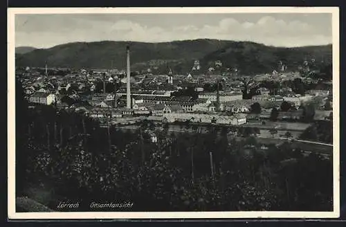 AK Lörrach / Baden, Gesamtansicht