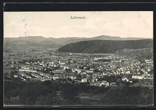 AK Lörrach, Ortsansicht