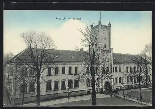 AK Aurich /Ostfr., Das Schloss