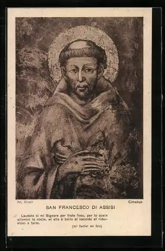 Künstler-AK San Francesco di Assisi