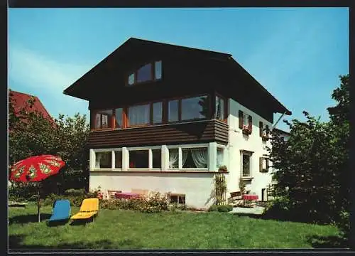 AK Oberstdorf / Allgäu, Hotel - Gästehaus Imminger, Weststrasse 47