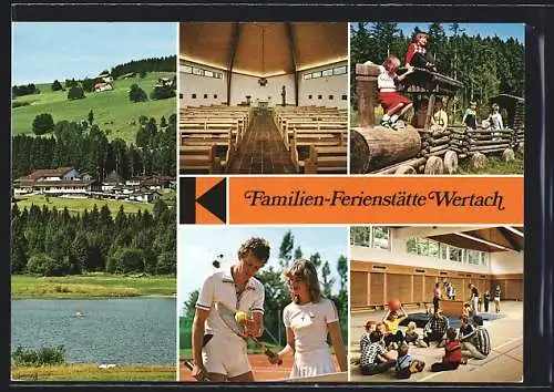 AK Wertach /Allgäu, Familienferienstätte der Deutschen Kolpingsfamilie eV