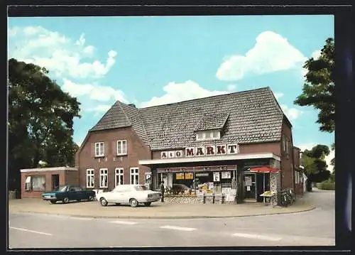 AK Süderlügum, Der A & O-Markt S. Schwarz