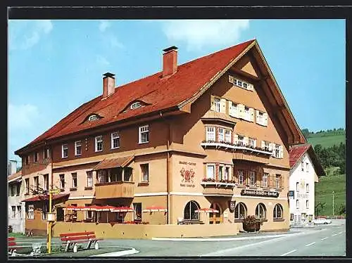 AK Missen /Oberallgäu, Brauerei-Gasthof Schäffler