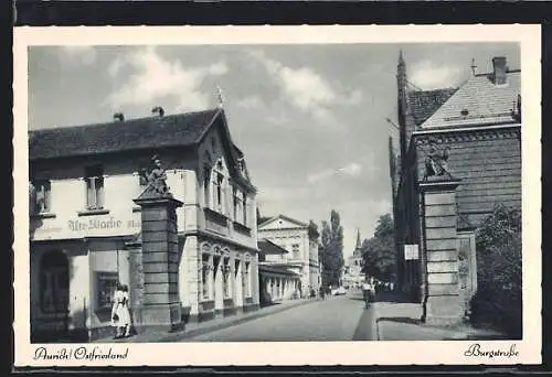 AK Aurich / Ostfriesland, Alte Wache in der Burgstrasse