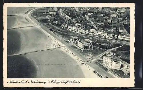 AK Norderney, Fliegeraufnahme