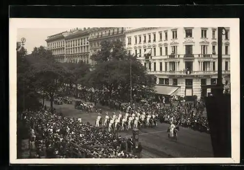 AK Wien, X. Deutsches Bundes Sängerfest, Festzug