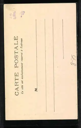 AK Arcachon, Zwei Fischer spannen ein Netz